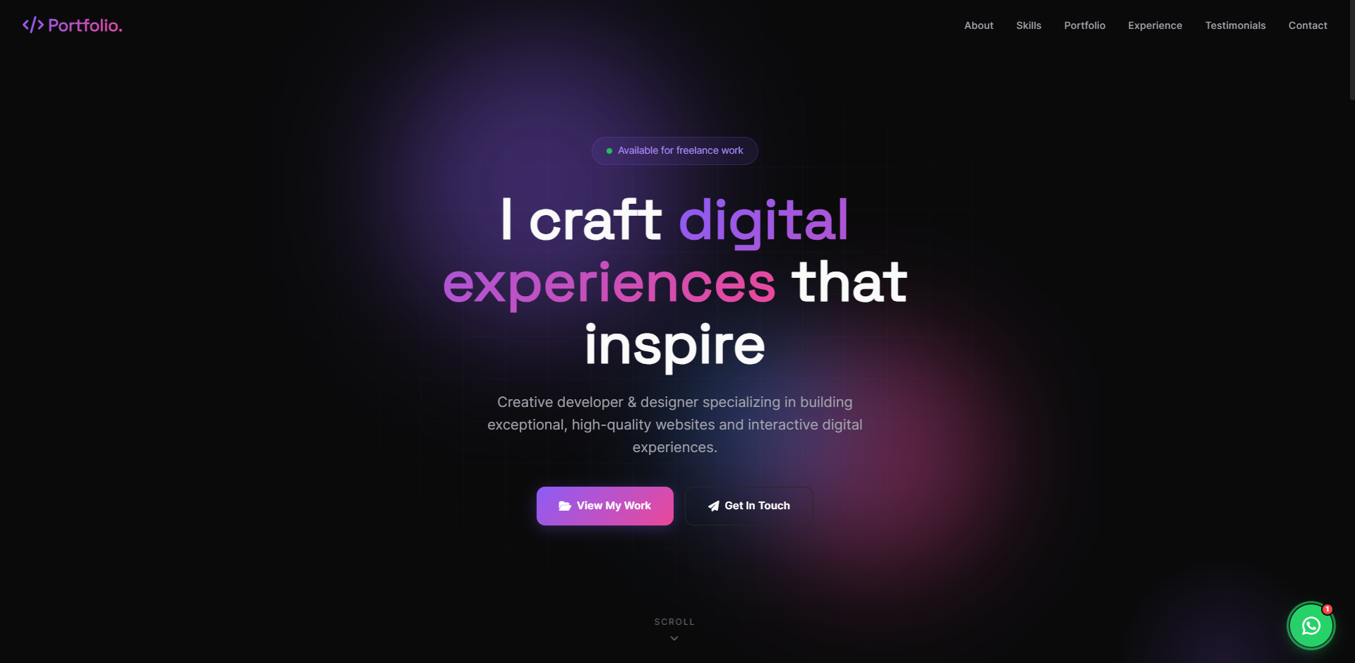 Portfolio Template